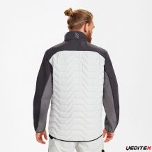 Blouson matelassé combiné à un tissu softshell - ENTIRE