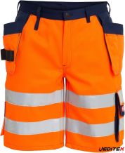 Short poches pendantes orange