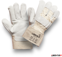 Gant de protection type docker en croûte naturelle de bovin [DOC/C]