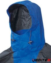 Parka AMERICA 3/1 noire veste intérieur Polaire