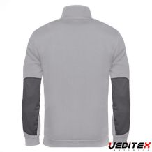 Sweat-shirt zippé lourd en molleton 300 g/m2 avec membrane 