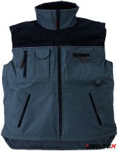 Gilet imperméable matelassé multipoches en ripstop [5GRIP]