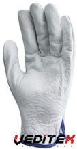 Gants de protection maîtrise paume fleur de buffle, dos croûte