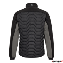 Blouson matelassé combiné à un tissu softshell - ENTIRE