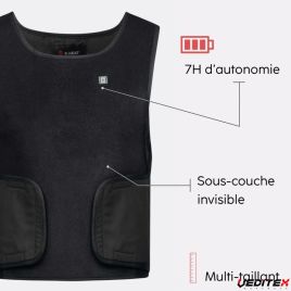 Gilet avec scratchs côté, Eco-conçue -WARM ACTIVE 