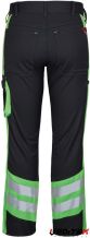 Pantalon 2870-217 noir-vert arrière