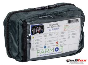 Trousse de secours PLOMBIERS 1/3 personnes "TRO 8040 PL "