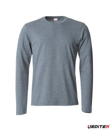 T-shirt manches longues homme col rond BASIC-T L/S