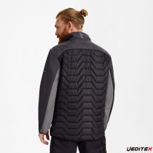 Blouson matelassé combiné à un tissu softshell - ENTIRE
