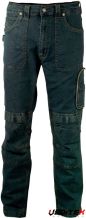 Pantalon de travail jeans avec genouillères - DORTMUND [V151]