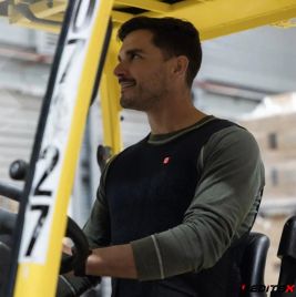 Gilet avec scratchs côté, Eco-conçue -WARM ACTIVE 