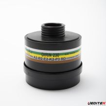 Filtre combiné avec pas de vis universel- DIN FILTER A2B2E2K2P3 [6REF284NSI]
