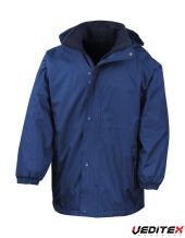 Veste polaire réversible avec enduction 820.33