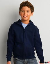 Sweat enfant zippé à capuche 270 g/ m2 - 298.09