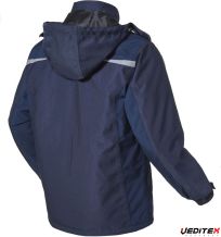 Parka de travail avec triangles réfléchissantes -80040