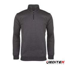 Sweat-shirt zippé lourd en molleton 300 g/m2 avec membrane [MICHIGAN]