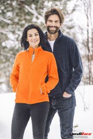 Veste basic micro polaire 190g/m2 