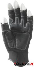 Gants Mitaines 5 doigts ouverts, paume renforcée et autoagrippant [MO990]