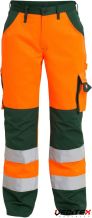 Pantalon orange/vert