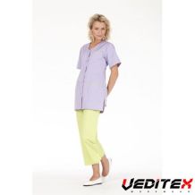 Blouse de travail femme manches courtes - LAURIE [LAURIE-MC]