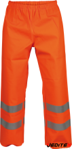Pantalon de pluie haute visibilité enduction PVC souple, 310 g/ m2 [THEO]