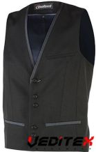 Gilet de service cuisine homme Fit'n Blue