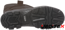 Botte de sécurité composite fourrée cuir fleur buffle imperméable S3 PIEMONTITE