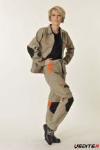 Blouson de travail femme dynamic fit - DYNBNF22AS