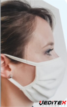 Masque de protection réutilisable et lavable - Poyet Motte UNIS1 