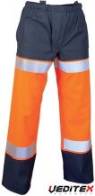 Pantalon de pluie haute visibilité femme –  ATEX / Arc Flash