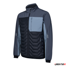 Blouson matelassé combiné à un tissu softshell - ENTIRE