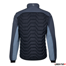 Blouson matelassé combiné à un tissu softshell - ENTIRE