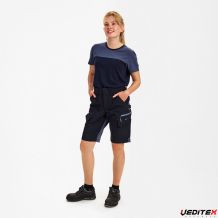 Short de travail femme extensible 4 sens - ENTIRE