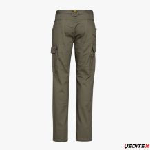Arrière pantalon de travail vert 