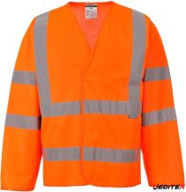 Gilet manches longues haute visibilité - CLASSE 3 [C473]