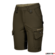Short de travail femme extensible 4 sens - ENTIRE