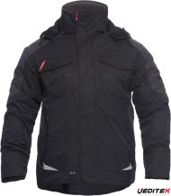 VESTE NOIR/GRIS ANTH