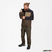 Blouson matelassé combiné à un tissu softshell - ENTIRE