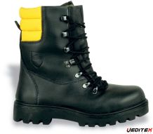 Chaussure de sécurité pour protection des scies à chaîne (A E P FO WRU HRO SRC) [WOODSMAN]