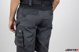 Bermuda bicolore stretch multipoches - DEDALE