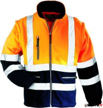 Veste polaire STATION hi-viz 2/1 manches amovibles - 7PSTY
