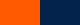 17/Orange Fluo-marine