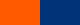 Orange Fluo/Marine