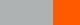 Gris/Orange