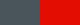 79757/Gris Anthracite/Tomato Red