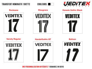 Voir les typographies disponibles