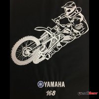 Broderie moto