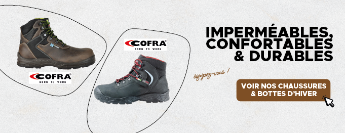 Voir nos chaussures et bottes d'hiver