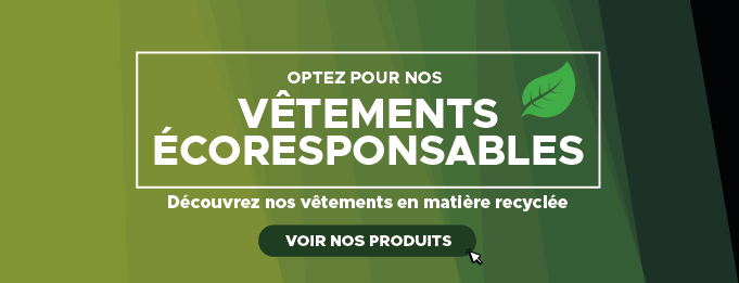 Nos vêtements écoresponsables