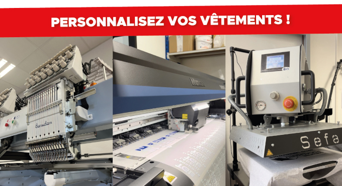 Personnalisez vos vêtements  !